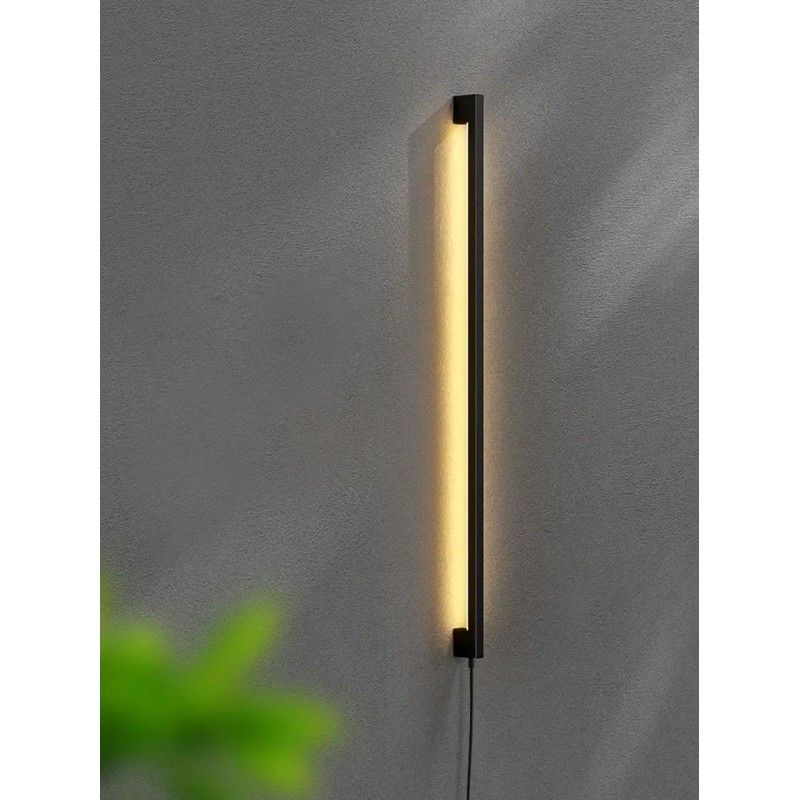 KINKIET ŚCIENNY LED LHJ063-W 80cm CZARNY