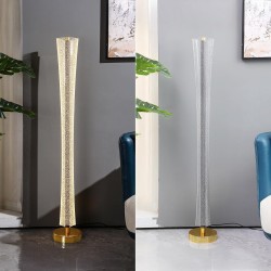 Lampa Stojąca Podłogowa LED LHJ073-F Złota