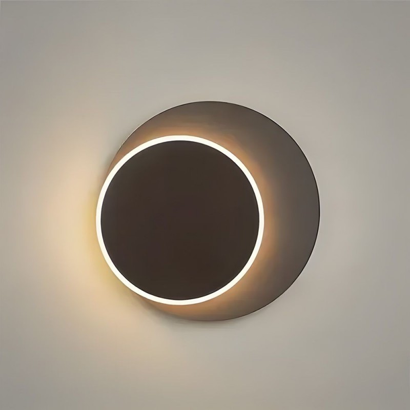 KINKIET ŚCIENNY LED LHJ082-W Czarny