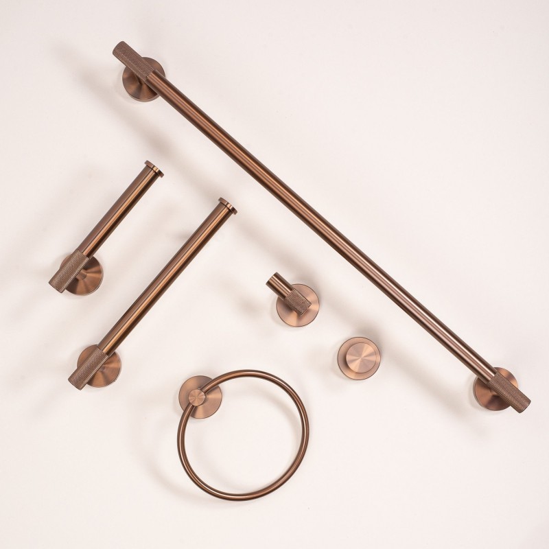 Wieszak łazienkowy 6606 Modern Miedź Szczotkowana