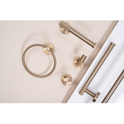 UCHWYT NA PAPIER TOALETOWY 6611 Modern Złoty Szczotkowany