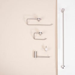 Uchwyt na papier toaletowy 9711 Prism Nikiel Szczotkowany