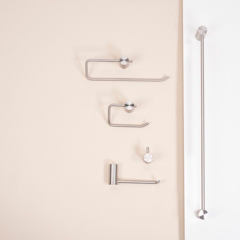 Uchwyt na papier toaletowy 9711 Prism Nikiel Szczotkowany