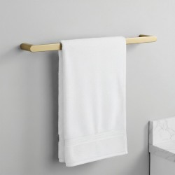 Zestaw akcesoriów łazienkowych Mati Złoty Szczotkowany 4 elementy