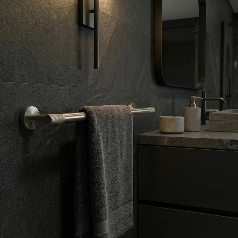 Wieszak łazienkowy jednoramienny 6603 Modern Tytan