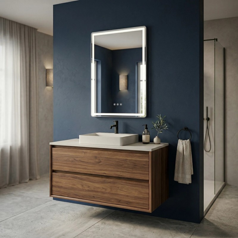 Lustro ścienne LED MARLO 70X50