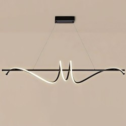 Lampa WISZĄCA LED LHJ023-CP 120 cm CZARNA