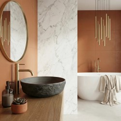 Umywalka nablatowa Rea Babilon Silver