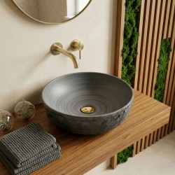 Umywalka nablatowa Rea Babilon Silver