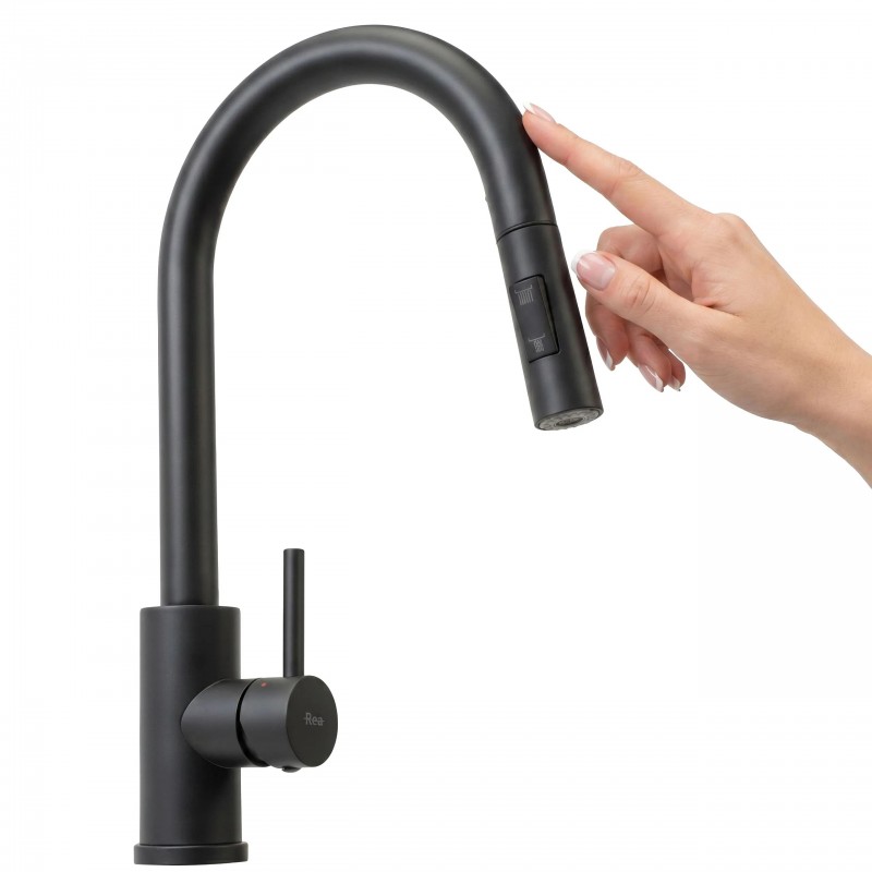 Bateria kuchenna Rea Fresh Touch Czarna