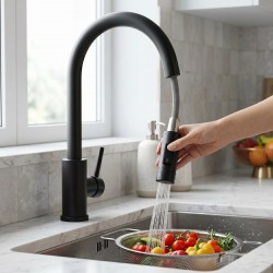 Bateria kuchenna Rea Fresh Touch Czarna