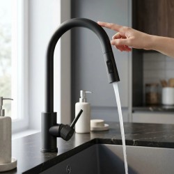 Bateria kuchenna Rea Fresh Touch Czarna