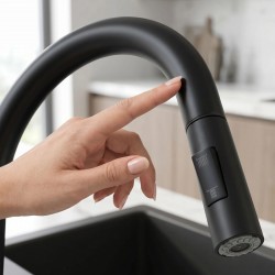 Bateria kuchenna Rea Fresh Touch Czarna