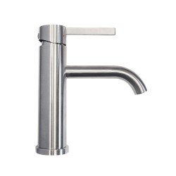 Bateria Umywalkowa Rea Foster nikiel szczotkowany niska