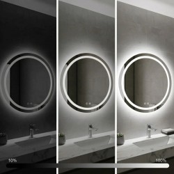 Lustro ścienne LED SOFT 90