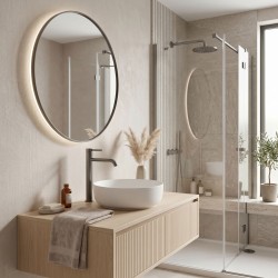 Bateria umywalkowa Rea Rivo Tytan Wysoka