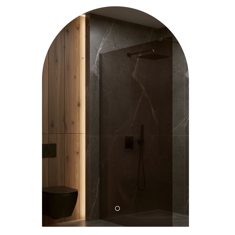 Lustro ścienne LED 90x60cm TOP-1