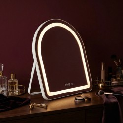 Lustro LED GLAM White 40x45cm