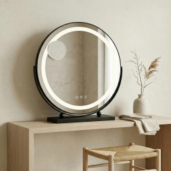 Lustro LED MAKE-UP Black 50 cm