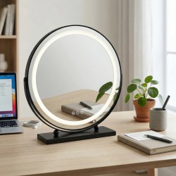 Lustro LED MAKE-UP Black 50 cm