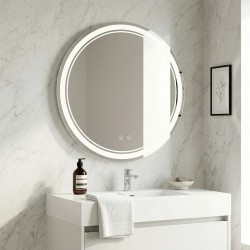 Lustro ścienne LED SOFT 80