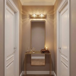 KINKIET ŁAZIENKOWY LED APP1937-2W Złoty