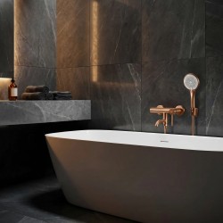 Bateria wannowa Rea Clif Miedź Szczotkowana