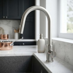 Bateria kuchenna Rea Ontario Nikiel Szczotkowany