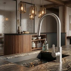 Bateria kuchenna Rea Ontario Nikiel Szczotkowany