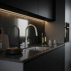 Bateria kuchenna Rea Ontario Nikiel Szczotkowany