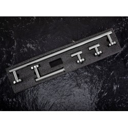 Zestaw akcesoriów łazienkowych Ari Nikiel Szczotkowany 4 elementy