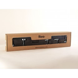 Zestaw akcesoriów łazienkowych Ari Nikiel Szczotkowany 4 elementy