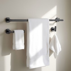 Zestaw akcesoriów łazienkowych Ari Tytan 4 elementy