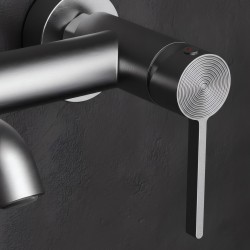 Bateria wannowa REA FOSTER Nikiel Szczotkowany