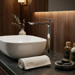 Bateria Umywalkowa PREMIUM REA Prime Chrom Wysoka