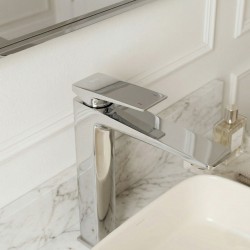 Bateria Umywalkowa PREMIUM REA Prime Chrom Wysoka