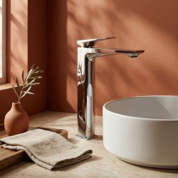 Bateria Umywalkowa PREMIUM REA Prime Chrom Wysoka