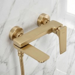 Bateria Wannowa PREMIUM REA Prime Złota Szczotkowana