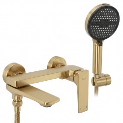 Bateria Wannowa PREMIUM REA Prime Złota Szczotkowana