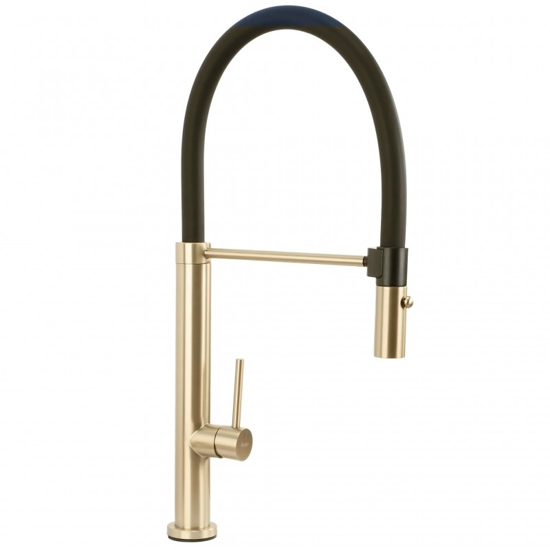 Bateria kuchenna Rea Viera Złota Szczotkowana