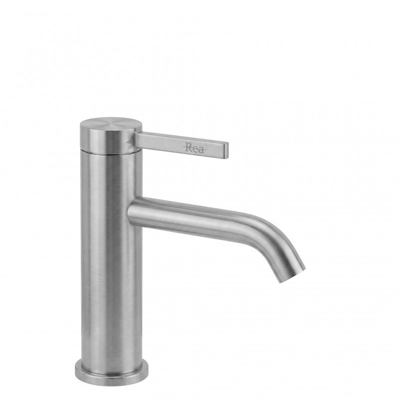 Bateria umywalkowa Rea Rivo Nikiel Szczotkowany