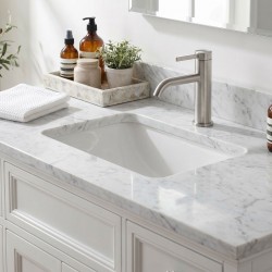 Bateria umywalkowa Rea Rivo Nikiel Szczotkowany