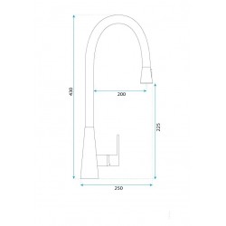 Bateria kuchenna Rea Mild Złota