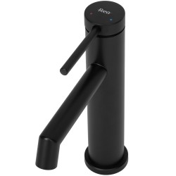 Bateria umywalkowa Rea Foss czarna niska