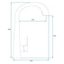 Bateria Kuchenna REA Ross NIKIEL SZCZOTKOWANY INOX