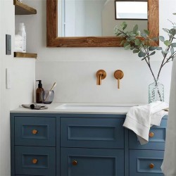 Bateria Podtynkowa REA LUNGO Miedziana Szczotkowana Długa + BOX