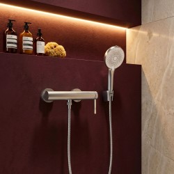 Bateria prysznicowa REA Rivo Nikiel Szczotkowany