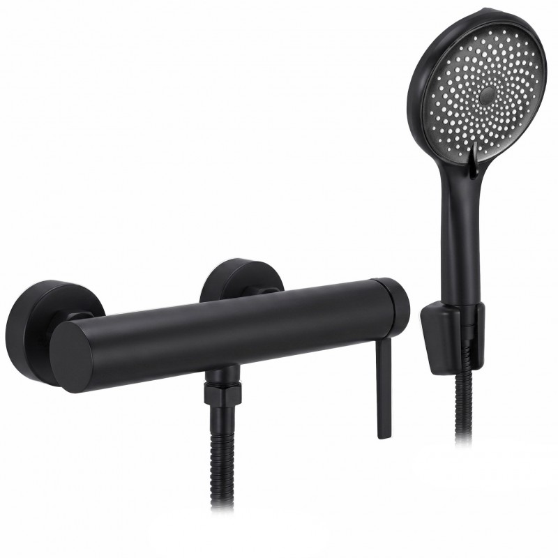 Bateria prysznicowa REA Rivo Czarna