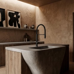 Bateria kuchenna Rea Viera Czarna