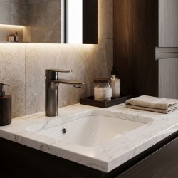 Bateria Umywalkowa REA Drop Tytan Niska